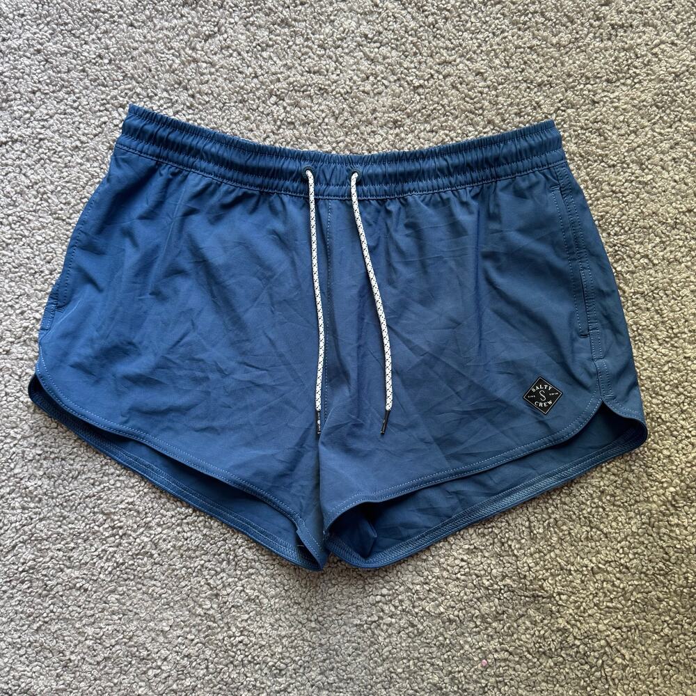 EUC Salty Crew Women’s Beacons Blue Shorts Size Medium